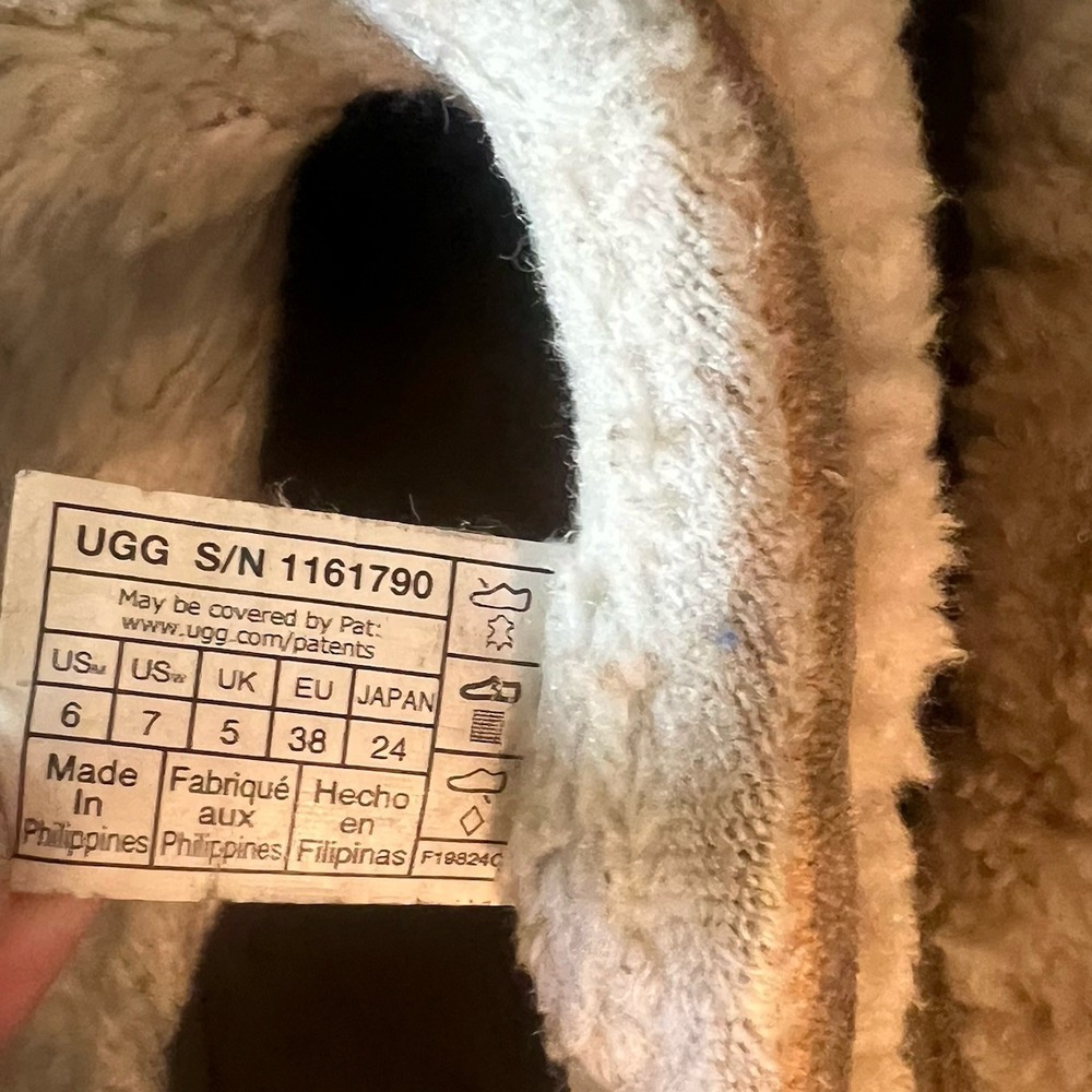 UGG VENTURE DAZE ULTRA MINI COZY NATURAL BOOT UNISEX US 6W CHESTNUT PLATFORM UGG - Picture 9 of 13